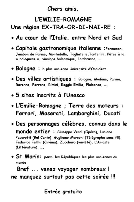 Conference De Bernadette De Pascale Bologne Et L Emilie Romagne Societa Dante Alighieri Montauban